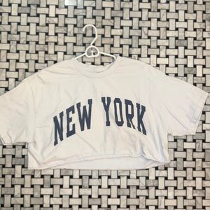 Cropped Brandy tee